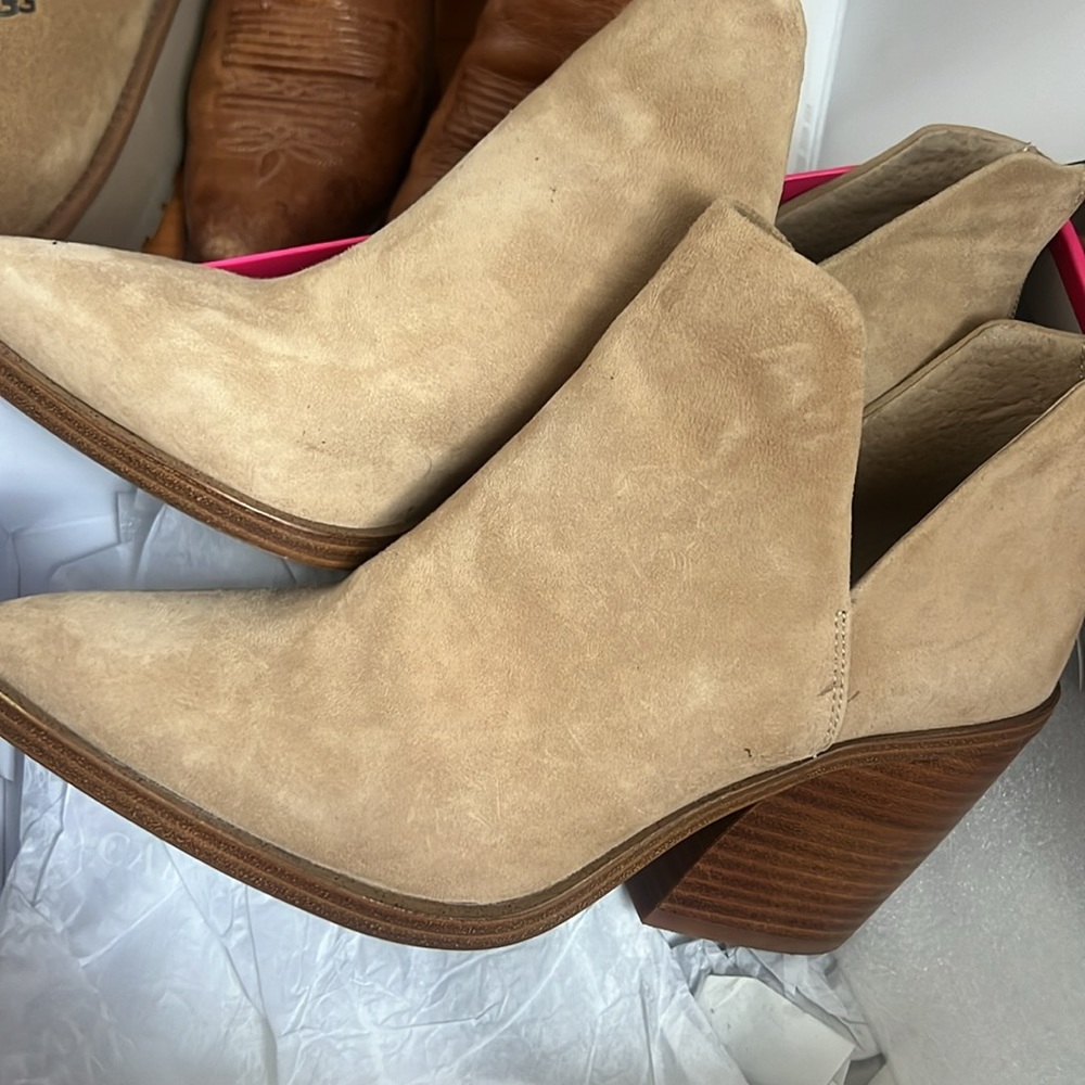 Vince Camuto Ankle Western Boots
